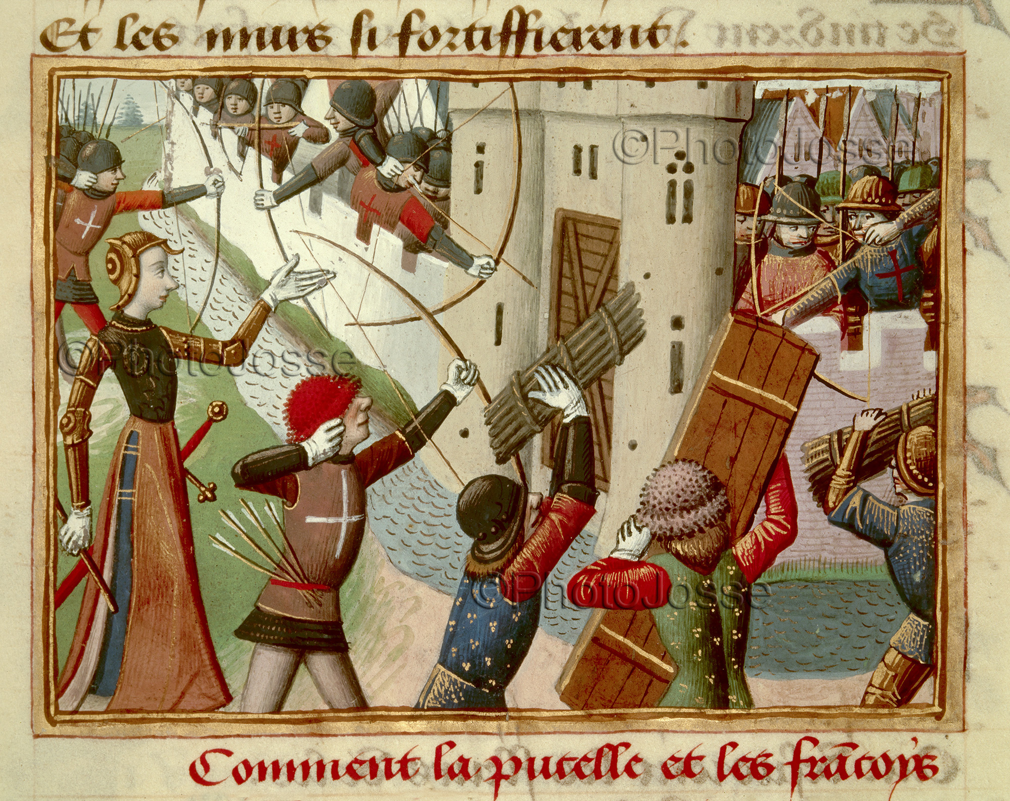 Jeanne d  Arc  au siege de Paris