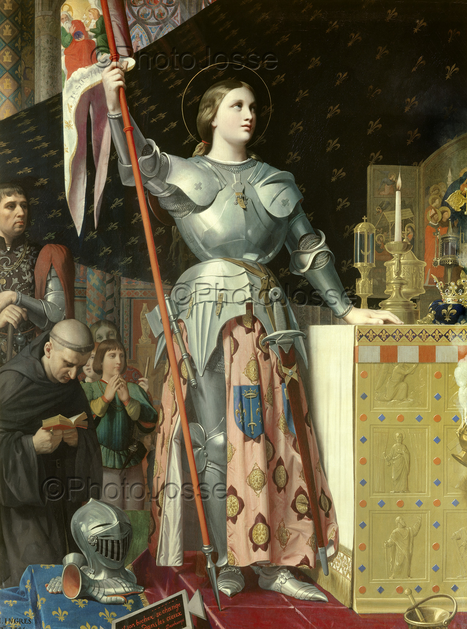 Portrait de Jeanne d  Arc