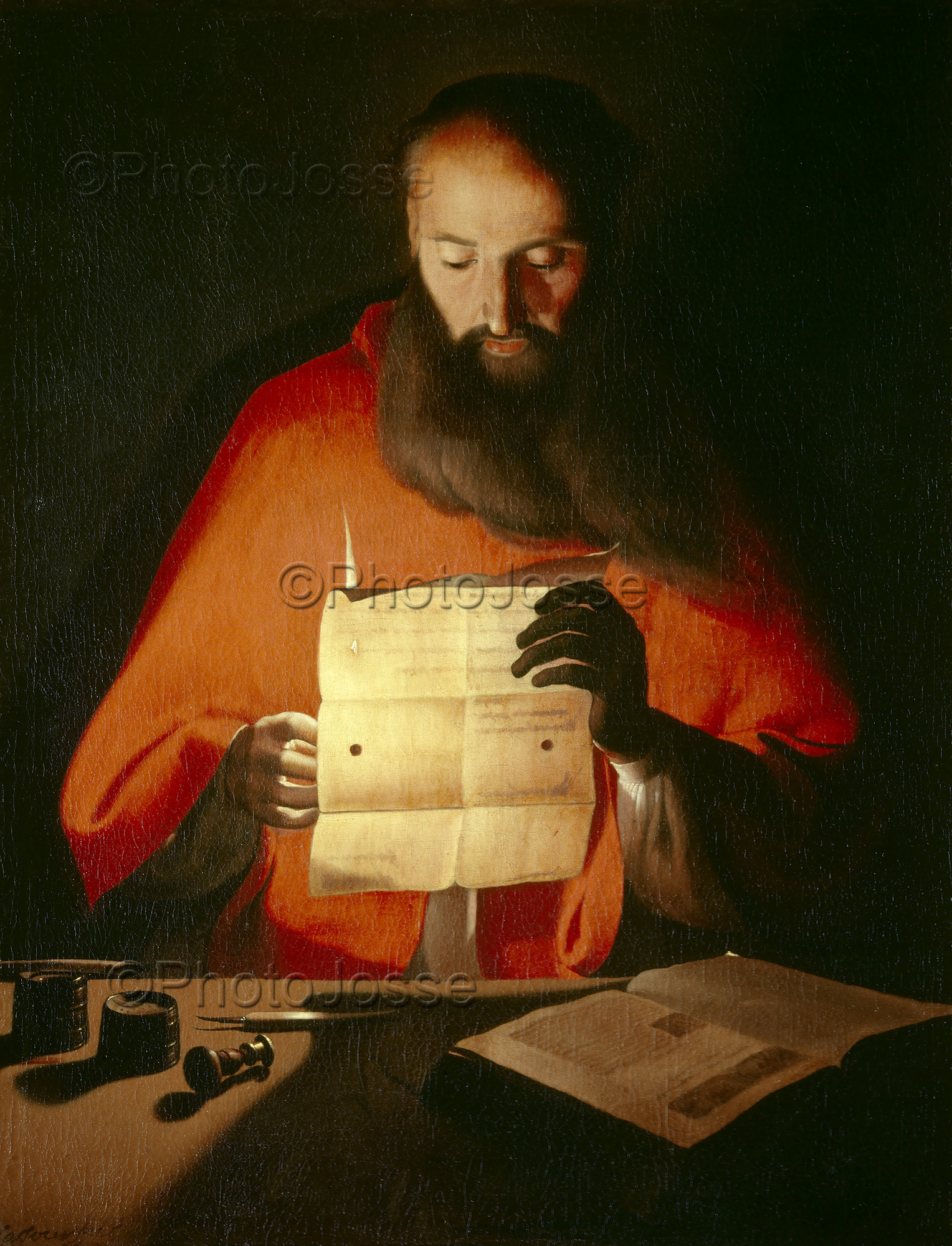 Saint Jerome lisant